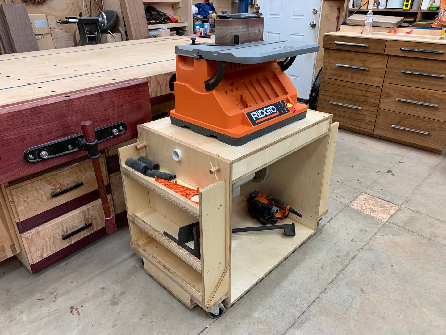 Premium Plans for Flip Top Tool Cart