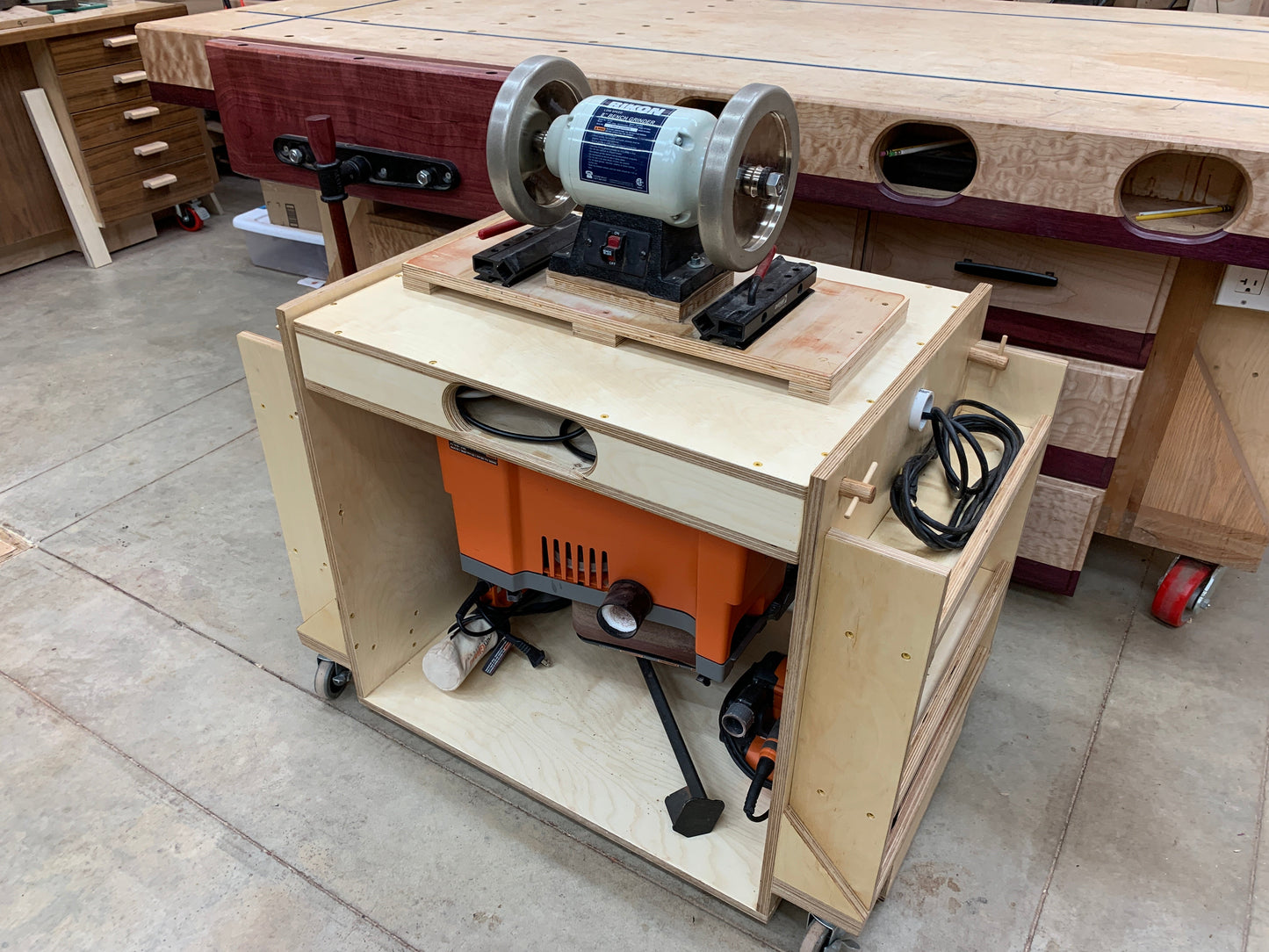 Premium Plans for Flip Top Tool Cart