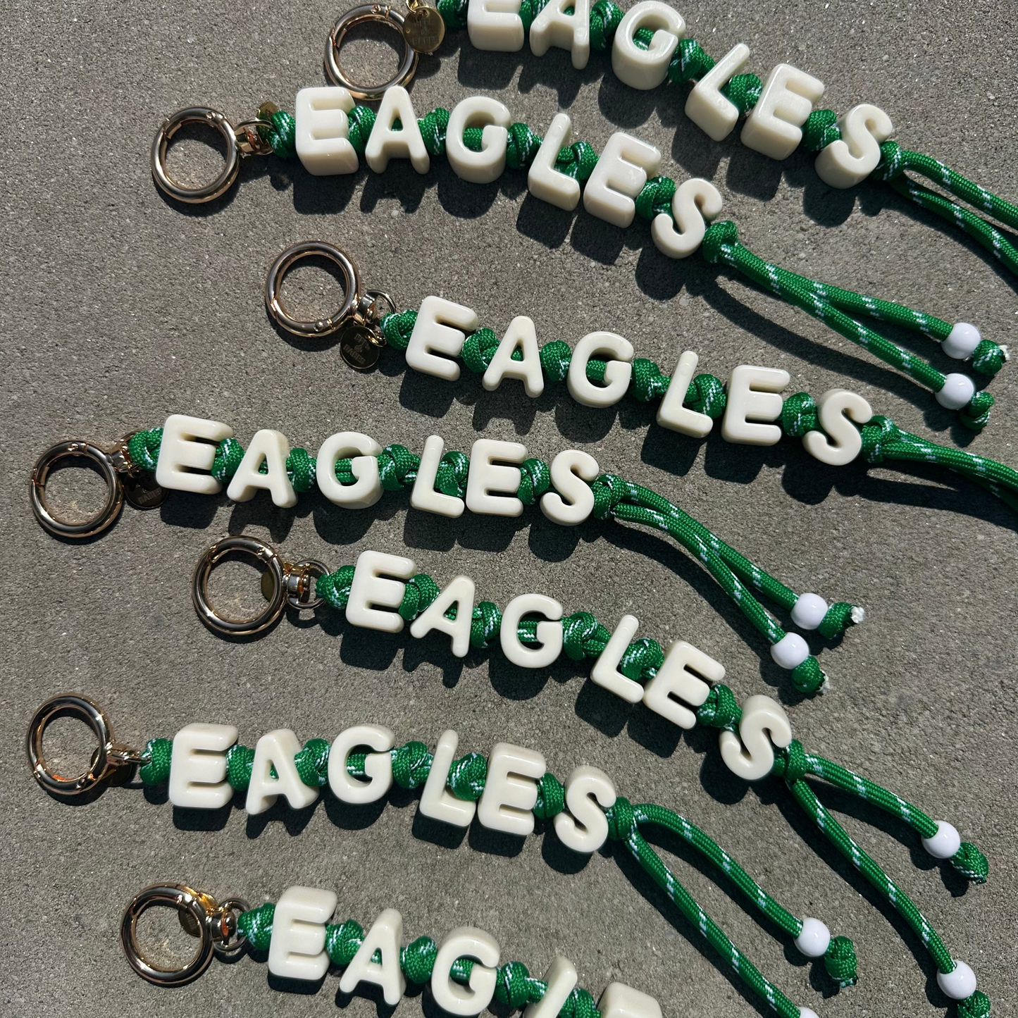 Porte-clés EAGLES - Accessoire de jour de match premium