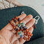 Pulsera de Ámbar Báltico y Cristales Chakra