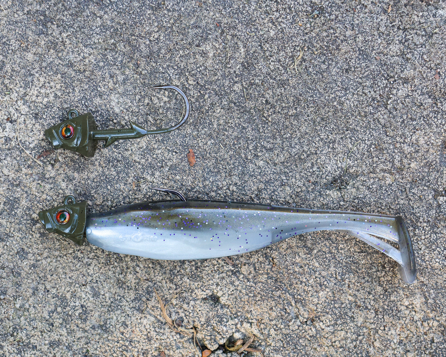 Jigs de cabeza de pez con plomo Reaction Tackle - Paquete de 5 - Nuevos