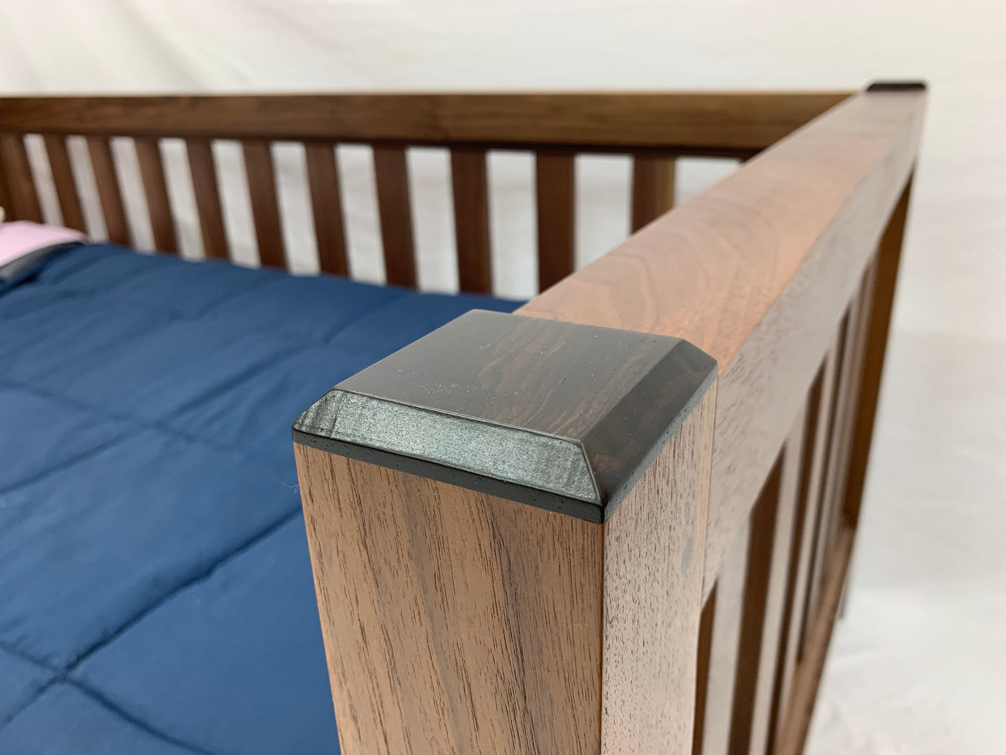 Planes de Marco de Cama Daybed de Nogal Elegante