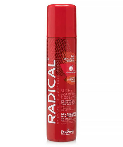 Farmona Radical Shampoo Sec avec Après-Shampooing pour Cheveux Abîmés 180ml