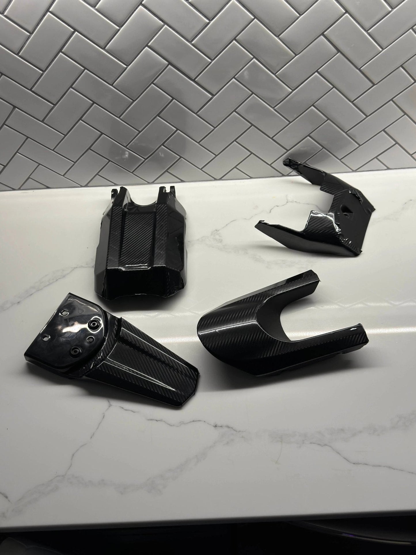 E Ride Pro Premium Carbon Fiber Wrap Kit