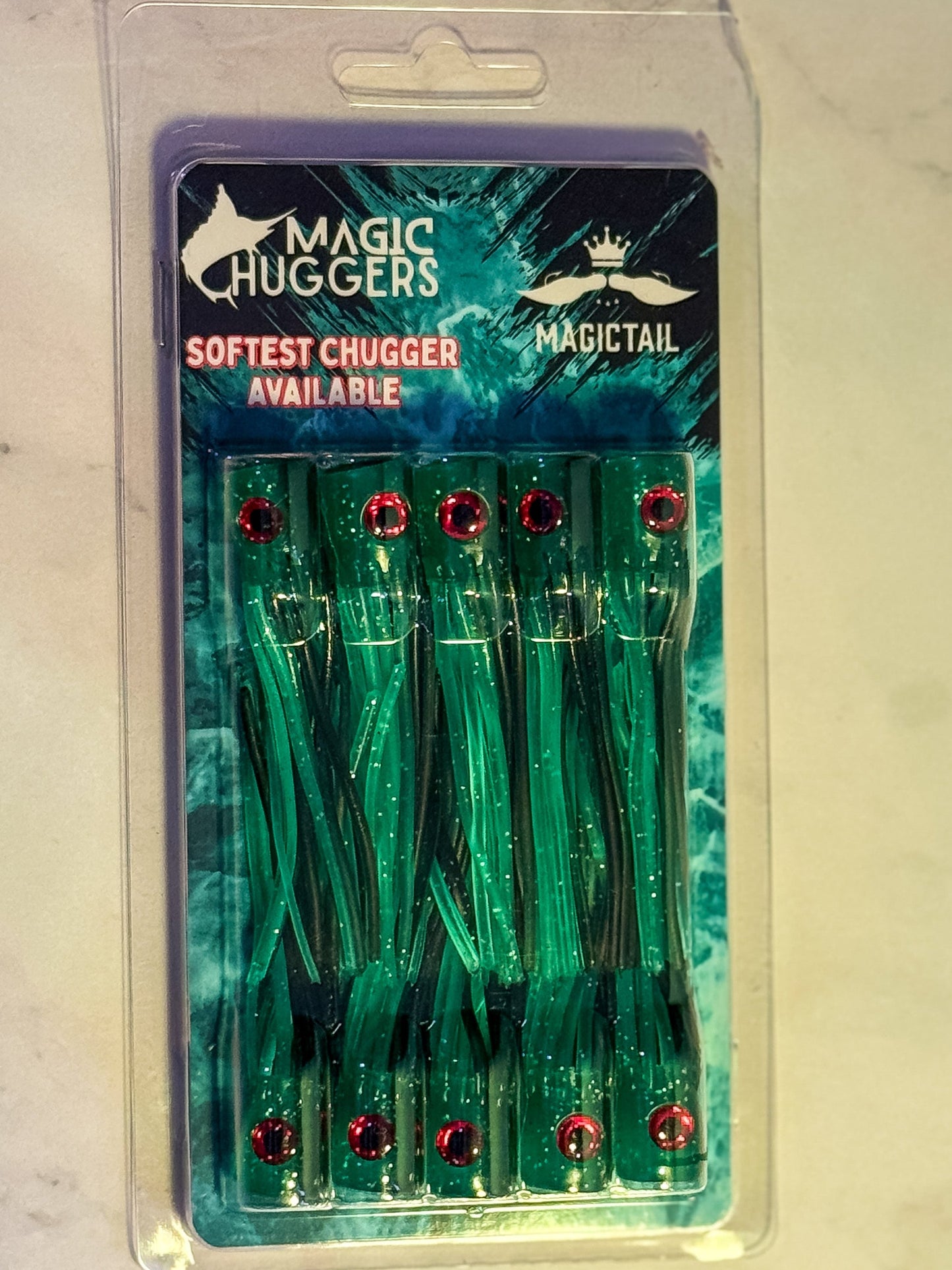 MagicTail Soft Head Chuggers - Premium Trolling Lure