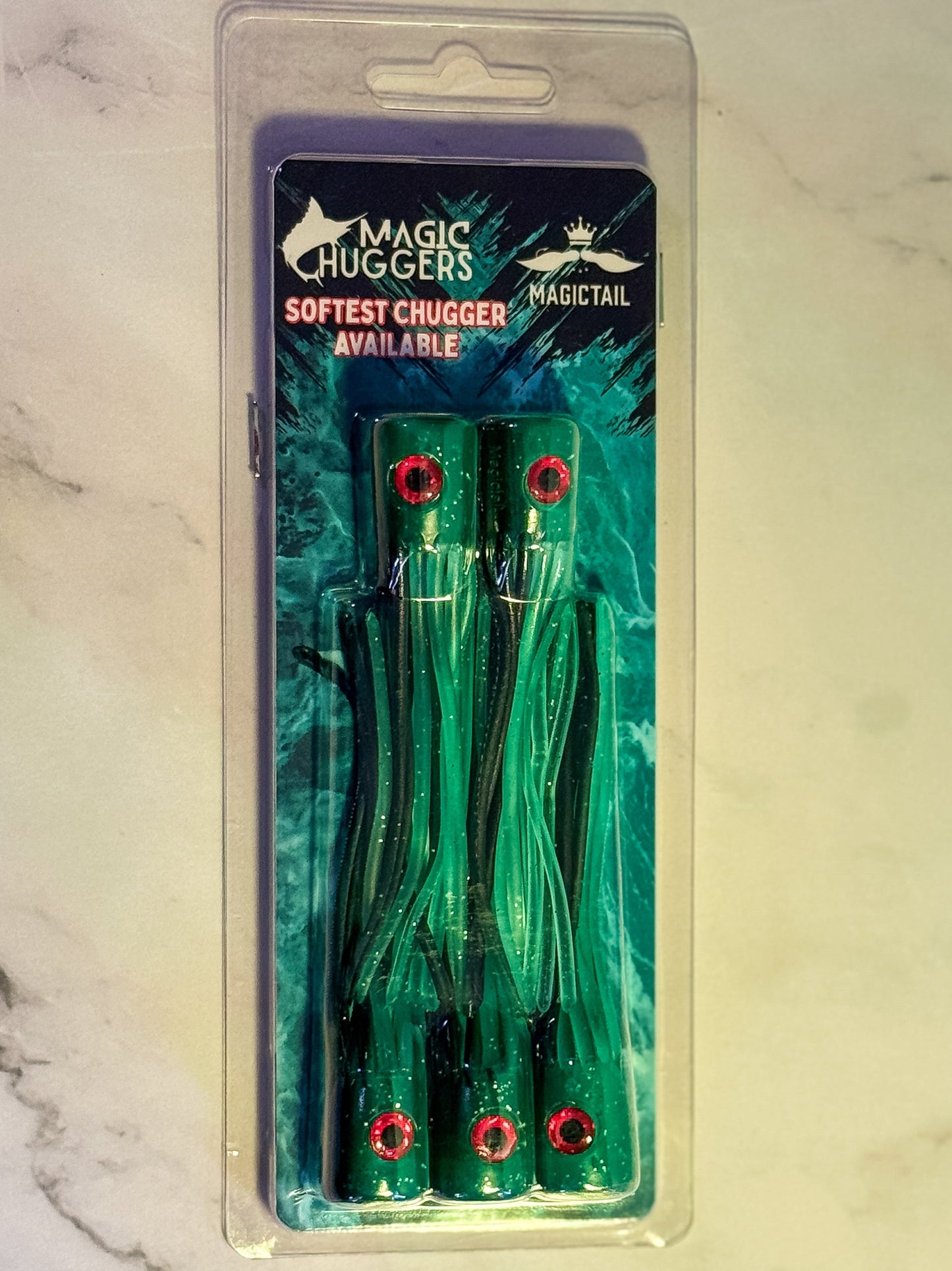 MagicTail Soft Head Chuggers - Premium Trolling Lure