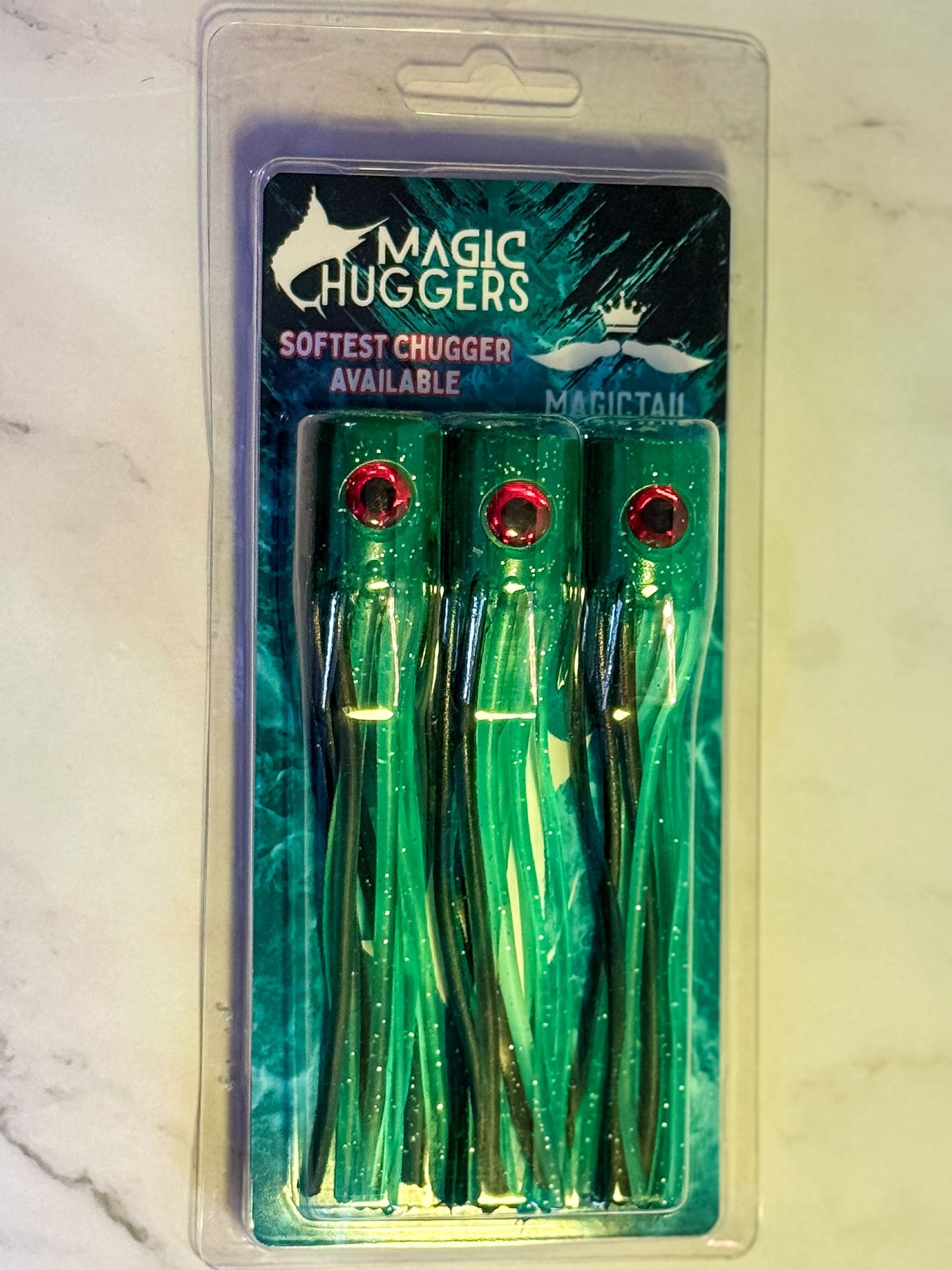 MagicTail Soft Head Chuggers - Premium Trolling Lure