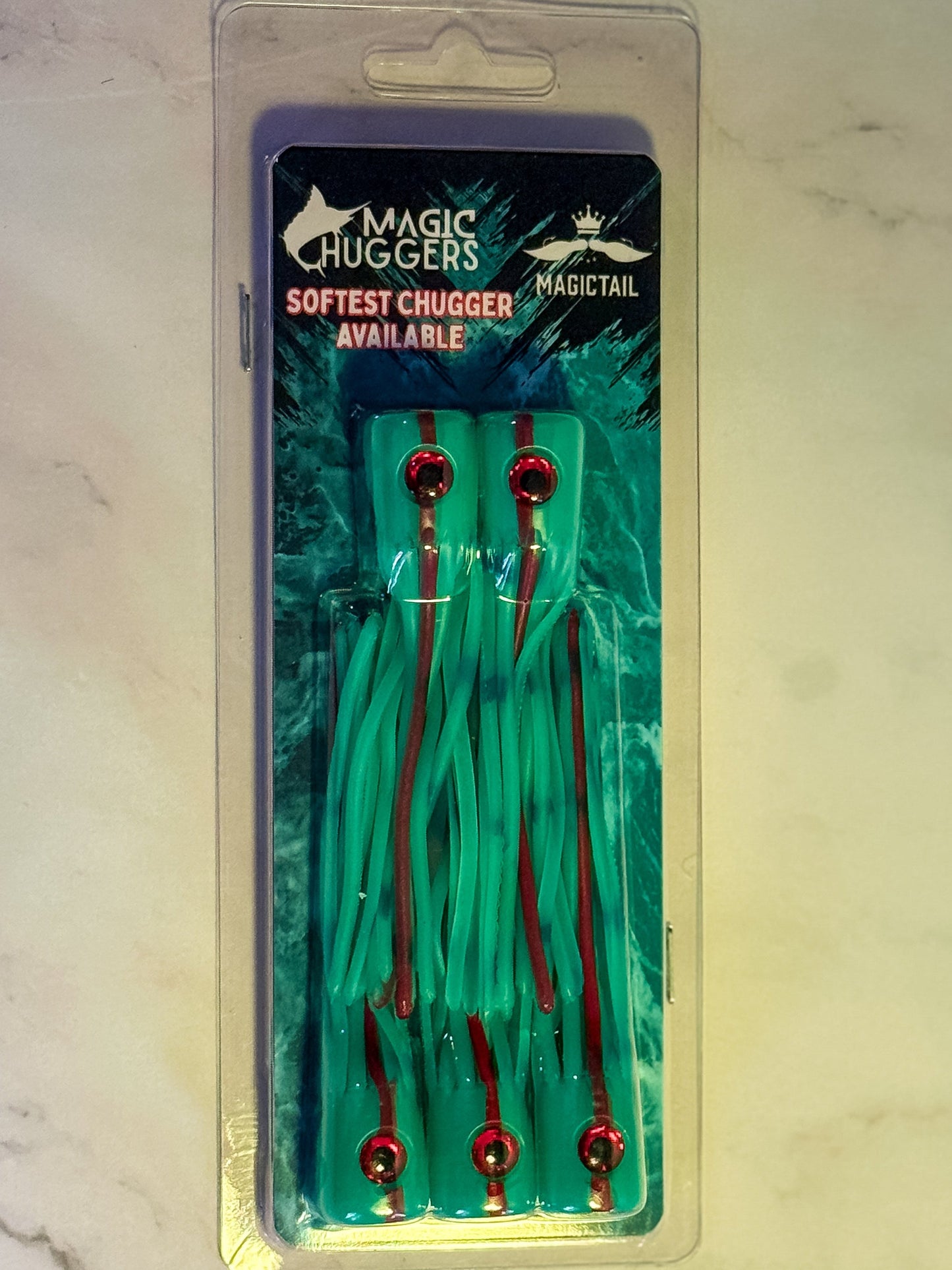 MagicTail Soft Head Chuggers - Premium Trolling Lure