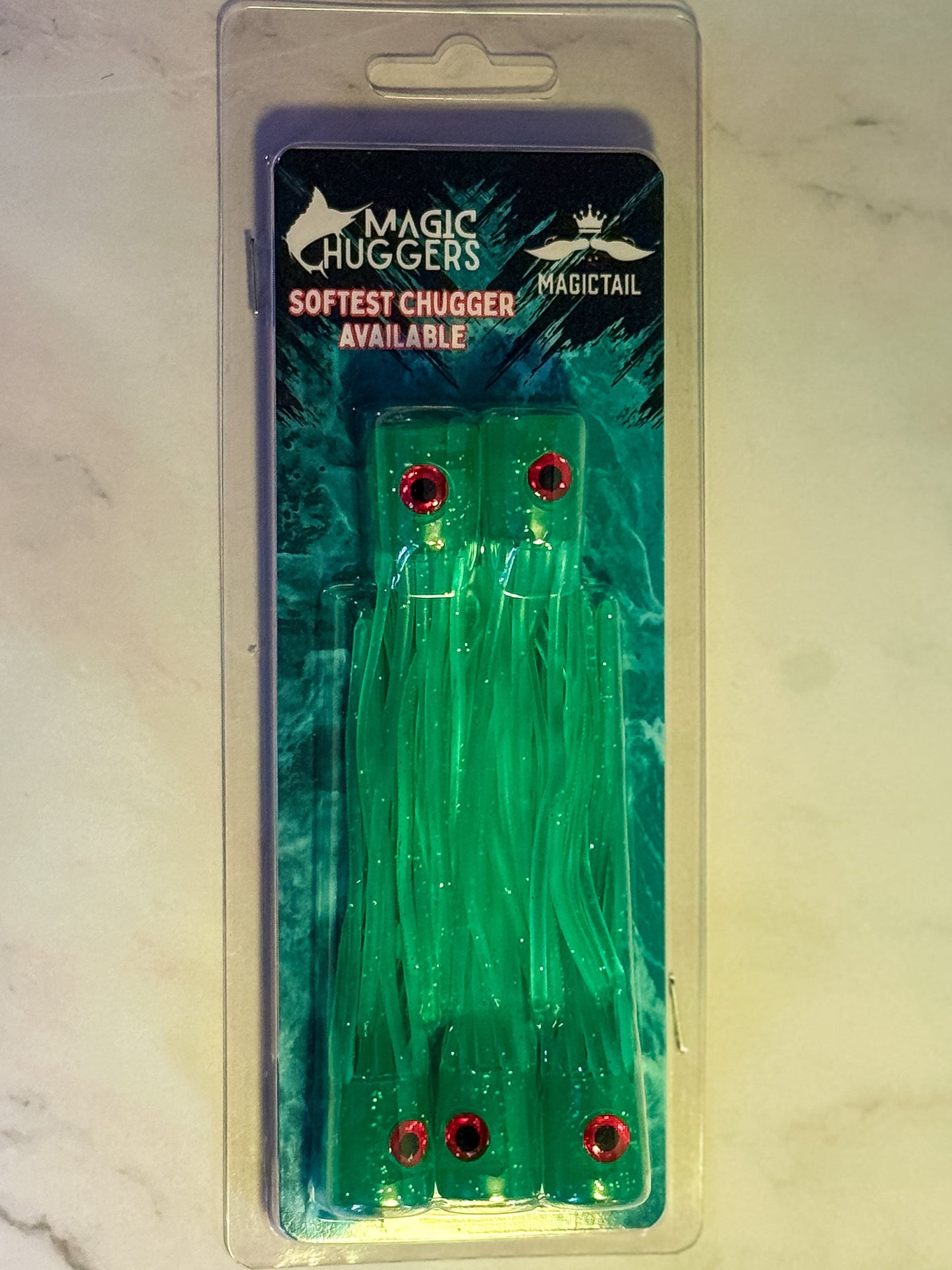 MagicTail Soft Head Chuggers - Premium Trolling Lure