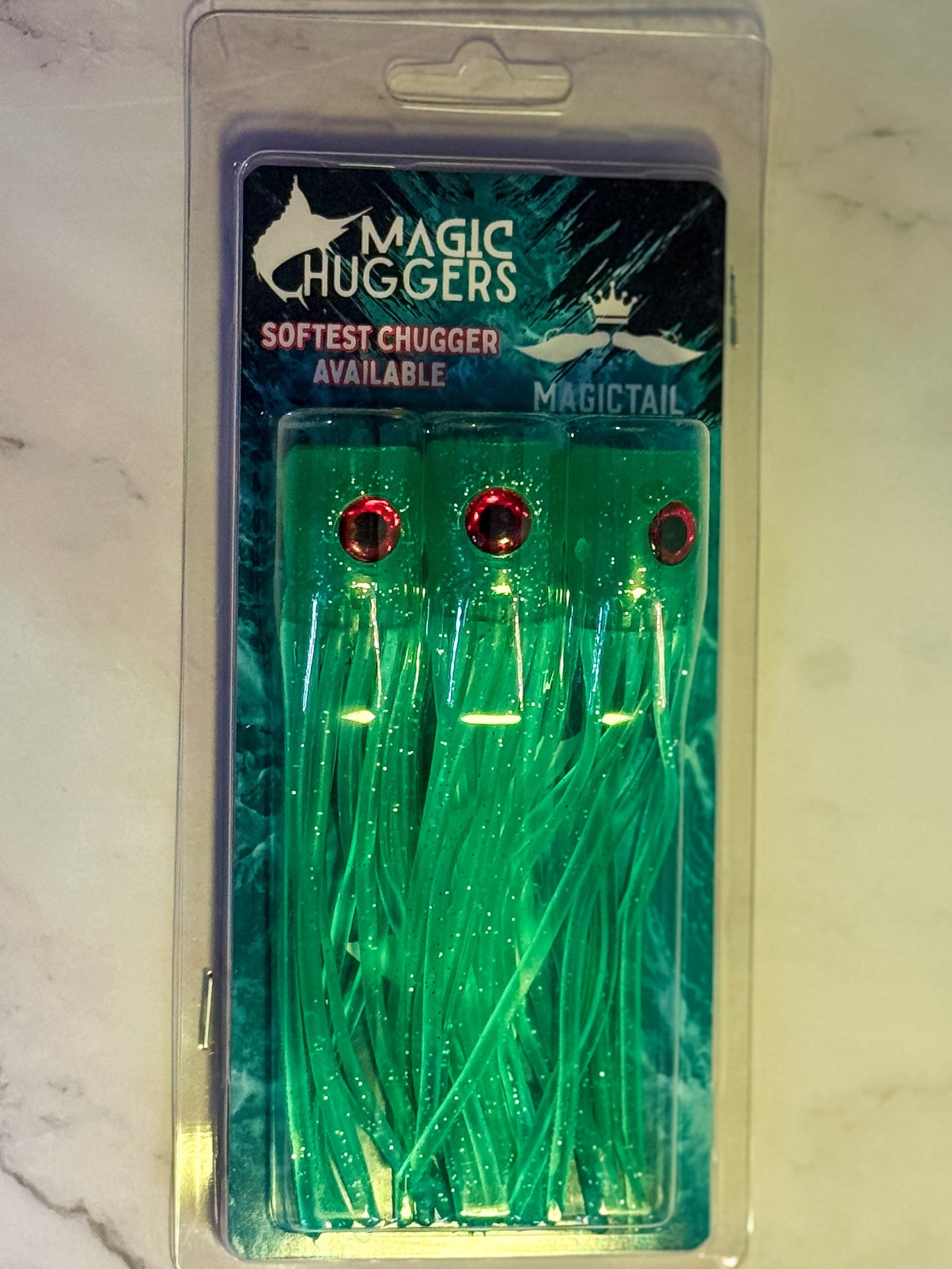 MagicTail Soft Head Chuggers - Premium Trolling Lure