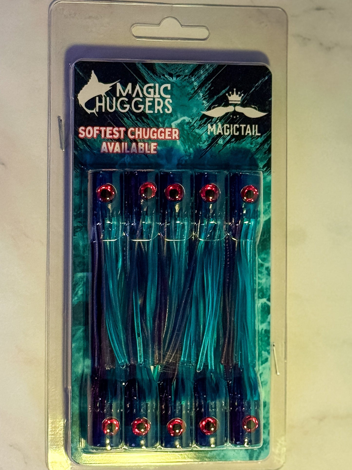 MagicTail Soft Head Chuggers - Premium Trolling Lure
