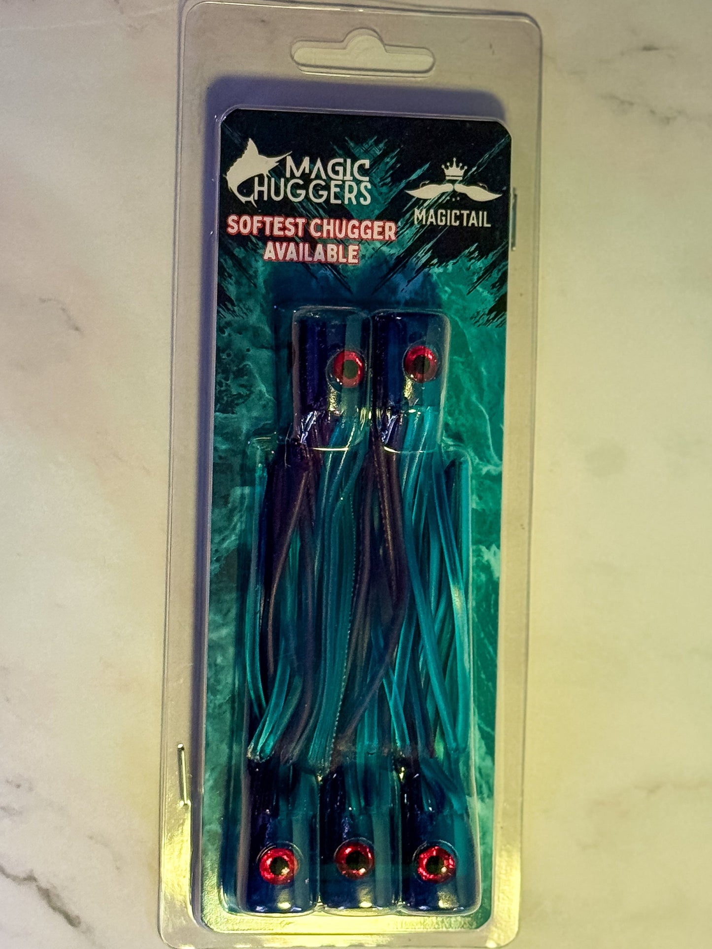 MagicTail Soft Head Chuggers - Premium Trolling Lure
