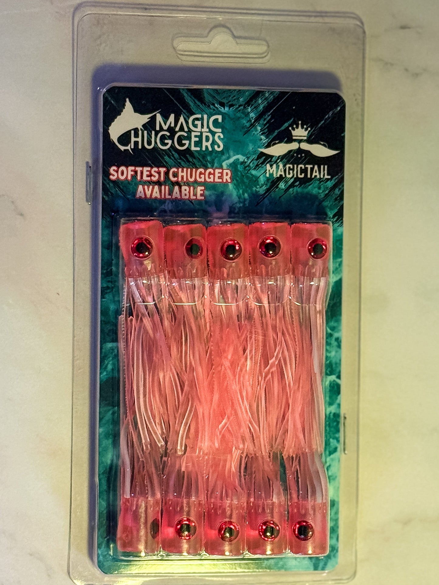 MagicTail Soft Head Chuggers - Premium Trolling Lure