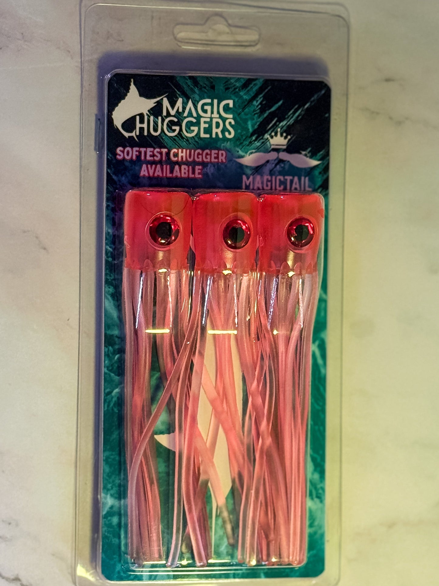 MagicTail Soft Head Chuggers - Premium Trolling Lure