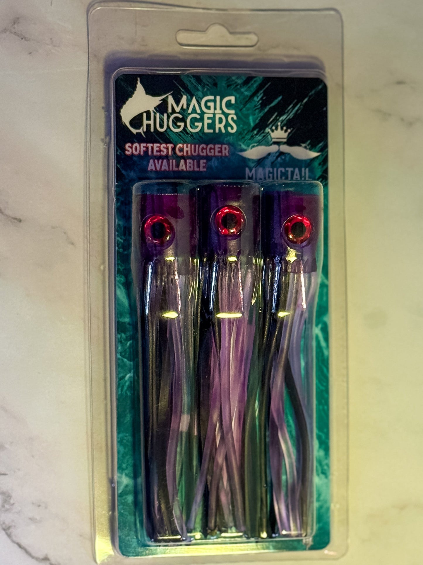 MagicTail Soft Head Chuggers - Premium Trolling Lure