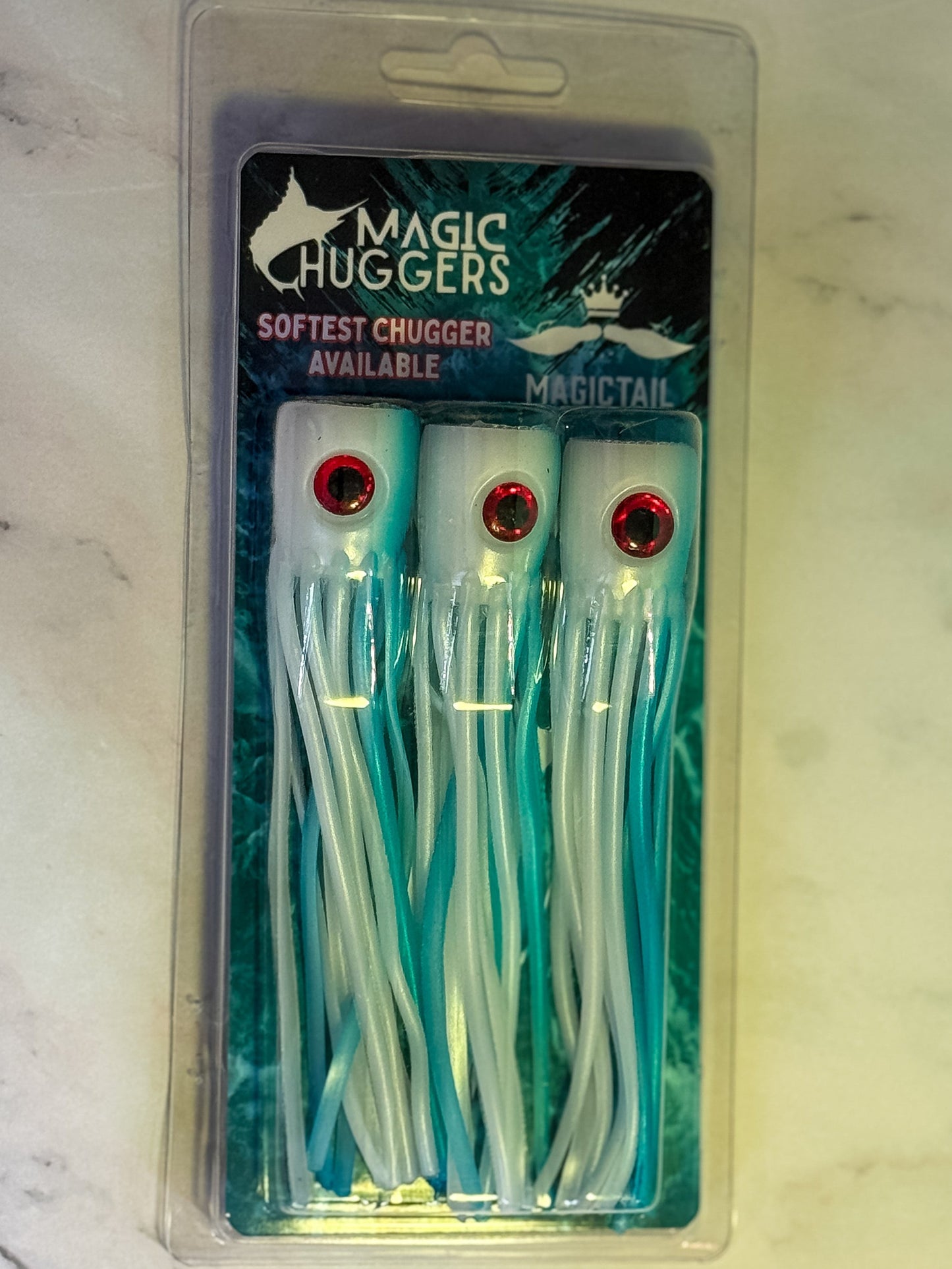 MagicTail Soft Head Chuggers - Premium Trolling Lure