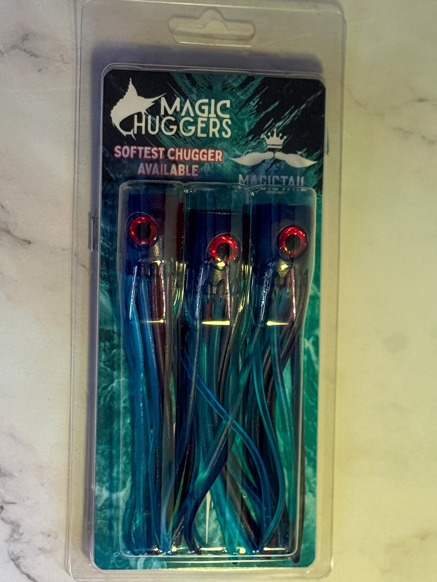 MagicTail Soft Head Chuggers - Premium Trolling Lure