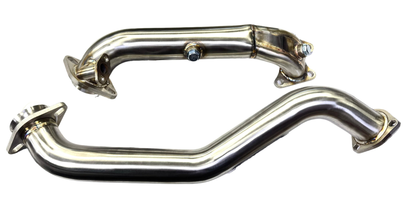 High-Performance Stainless Steel Downpipe for 2006-2015 Honda Civic 1.8L (R18A) - Korvel