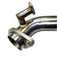 High-Performance Stainless Steel Downpipe for 2006-2015 Honda Civic 1.8L (R18A) - Korvel