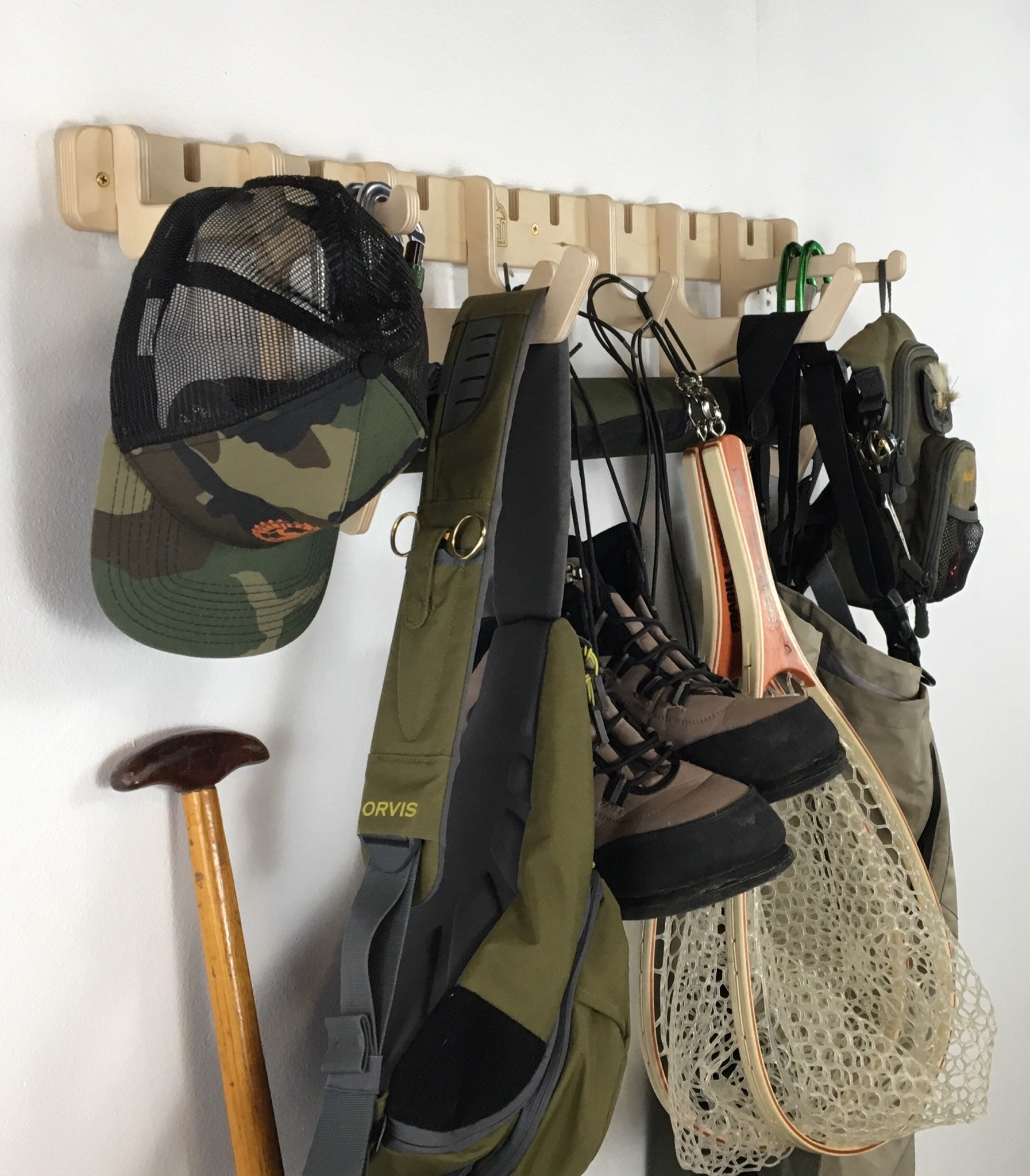 Jetty Fishing Gear Organizer Rack - Premium Storage Solution - Korvel