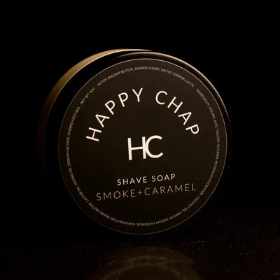 Collection de rasage Happy Chap Smoke + Caramel