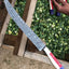 Handcrafted Texas Flag Damascus Steel Fillet Knife with Exotic Wood Handle - 12.5 Inches - Korvel