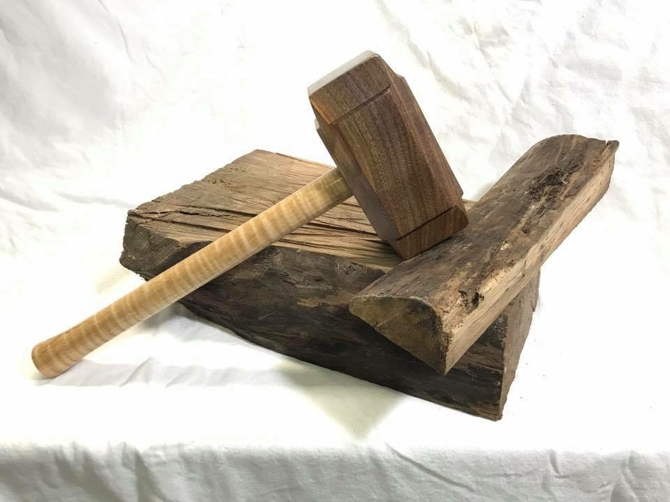 Maillet de menuiserie haut de gamme en bois dur domestique