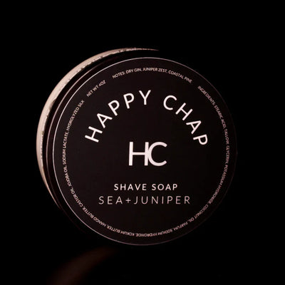 Collection de rasage Happy Chap Mer + Genévrier