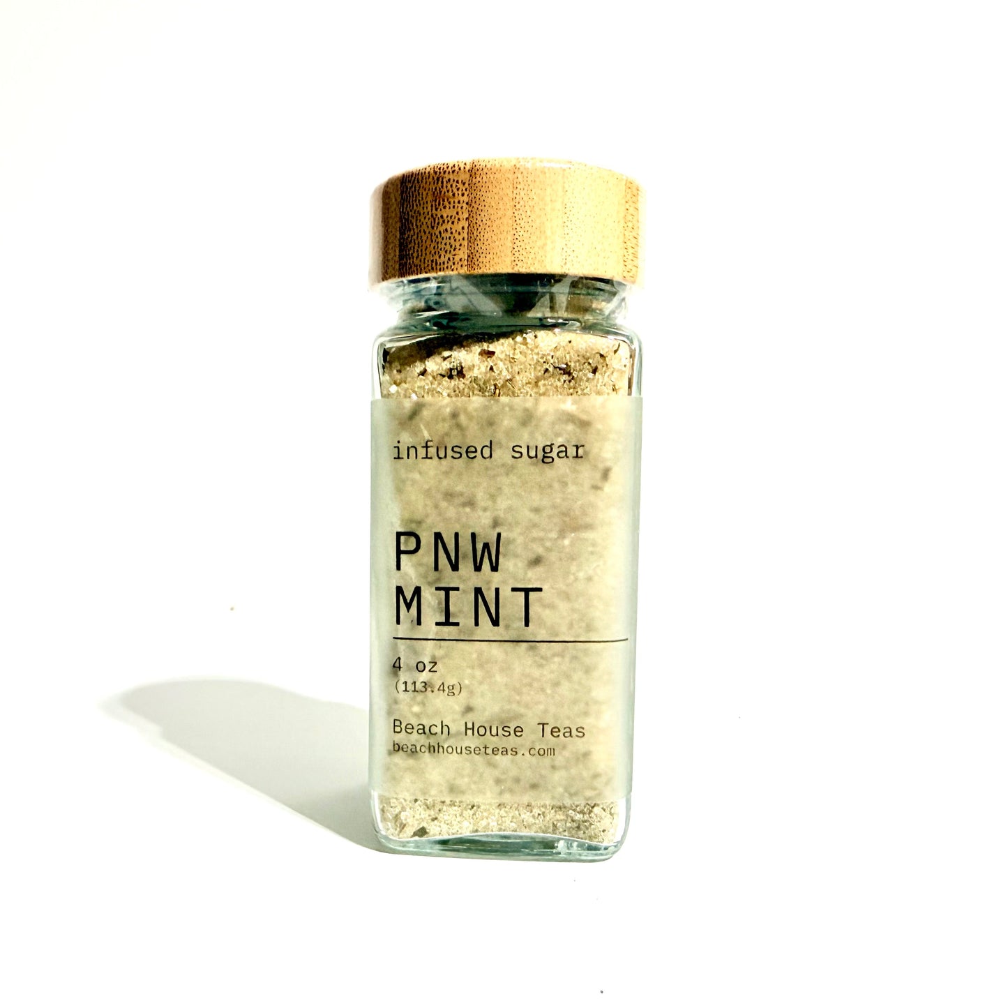 Sucre culinaire artisanal infusé à la menthe du Pacifique Nord-Ouest