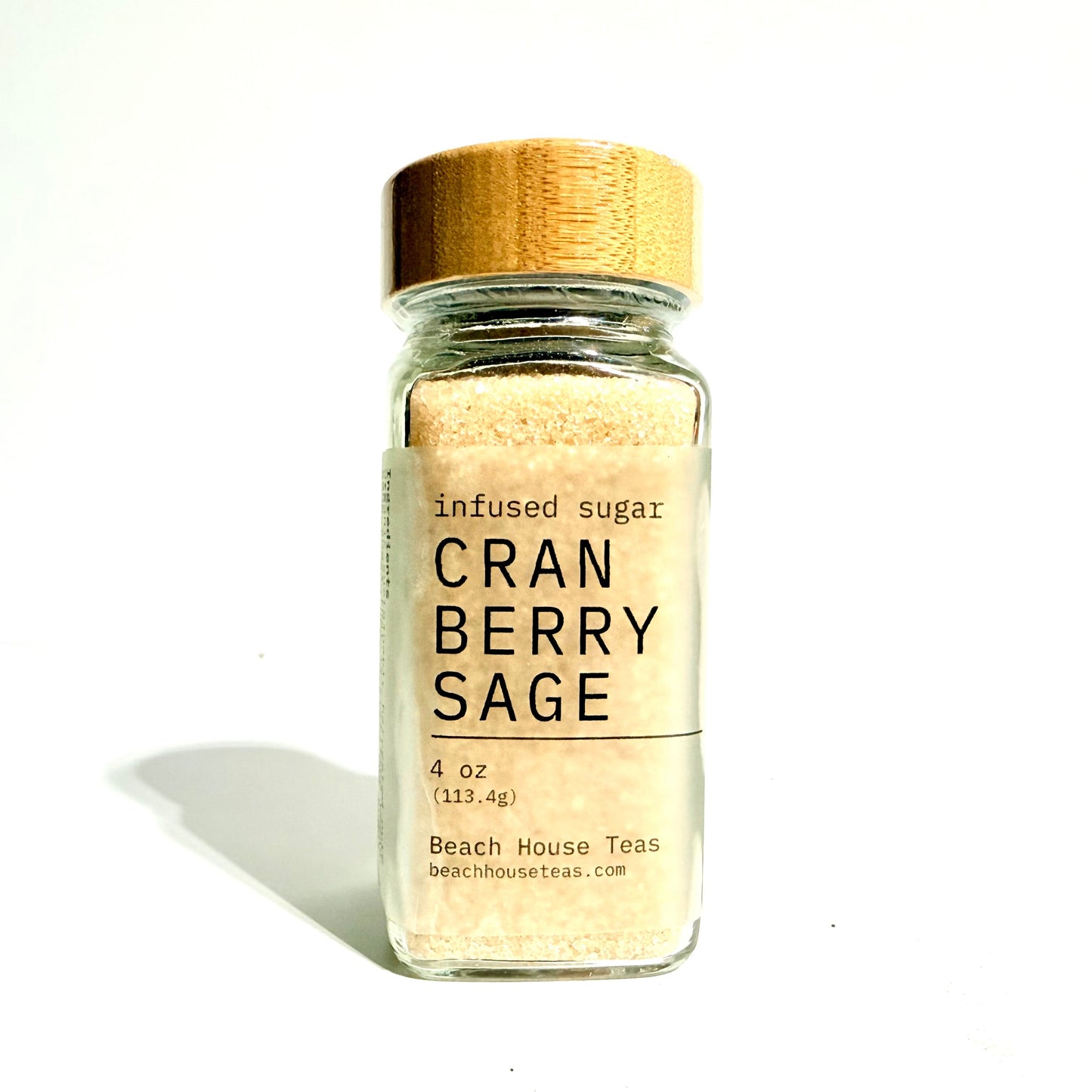 Azúcar culinario artesanal infusionado con arándanos y salvia