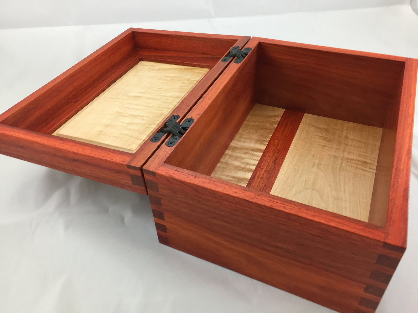 Plans de boîte à souvenirs avec plateaux d'insertion optionnels