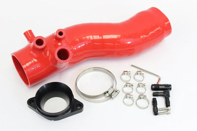SPDZ1 Red 3.0" High-Flow Turbo Inlet Hose for Subaru WRX