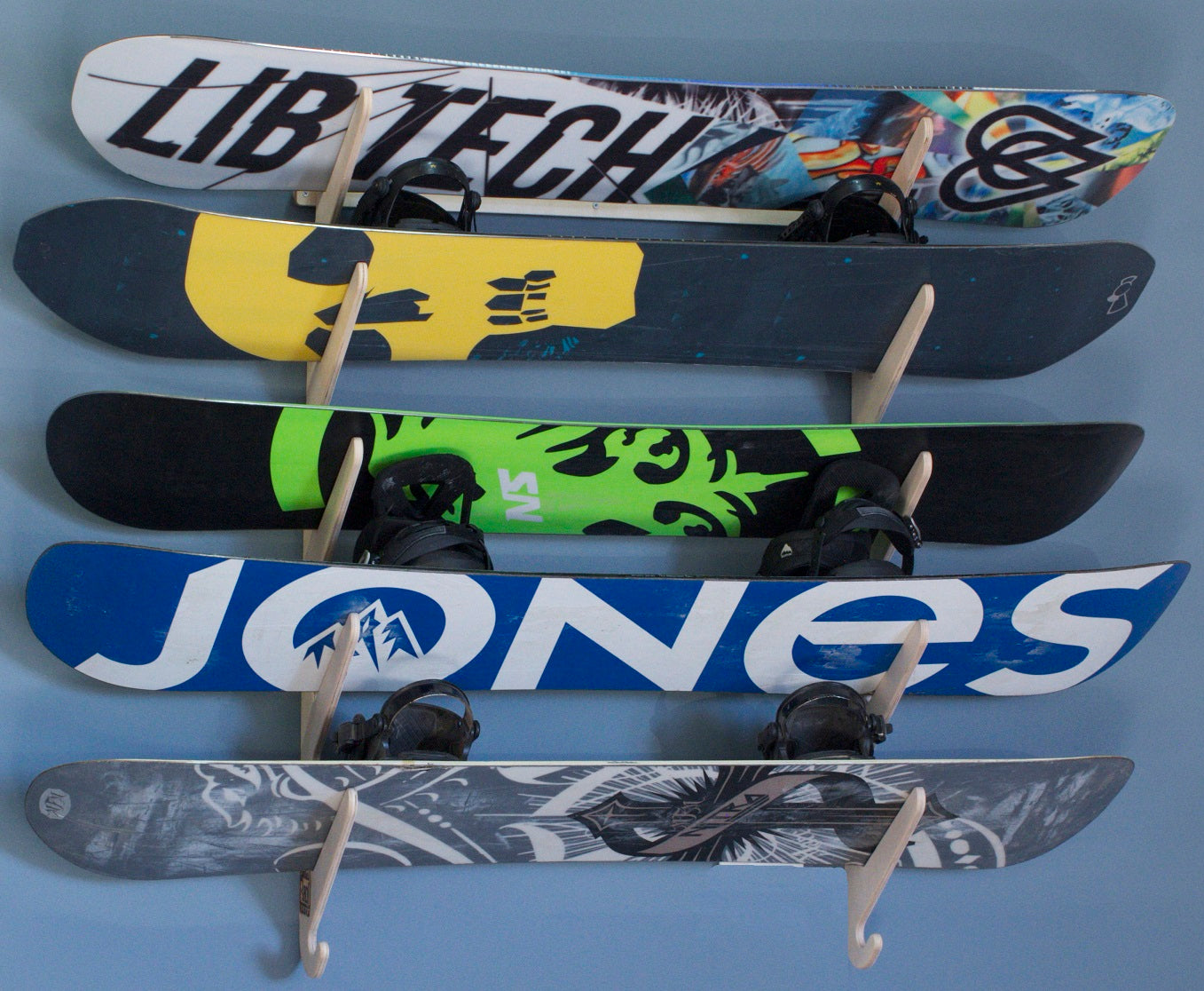 Lifty Premium Snowboard & Ski Wall Rack - Korvel