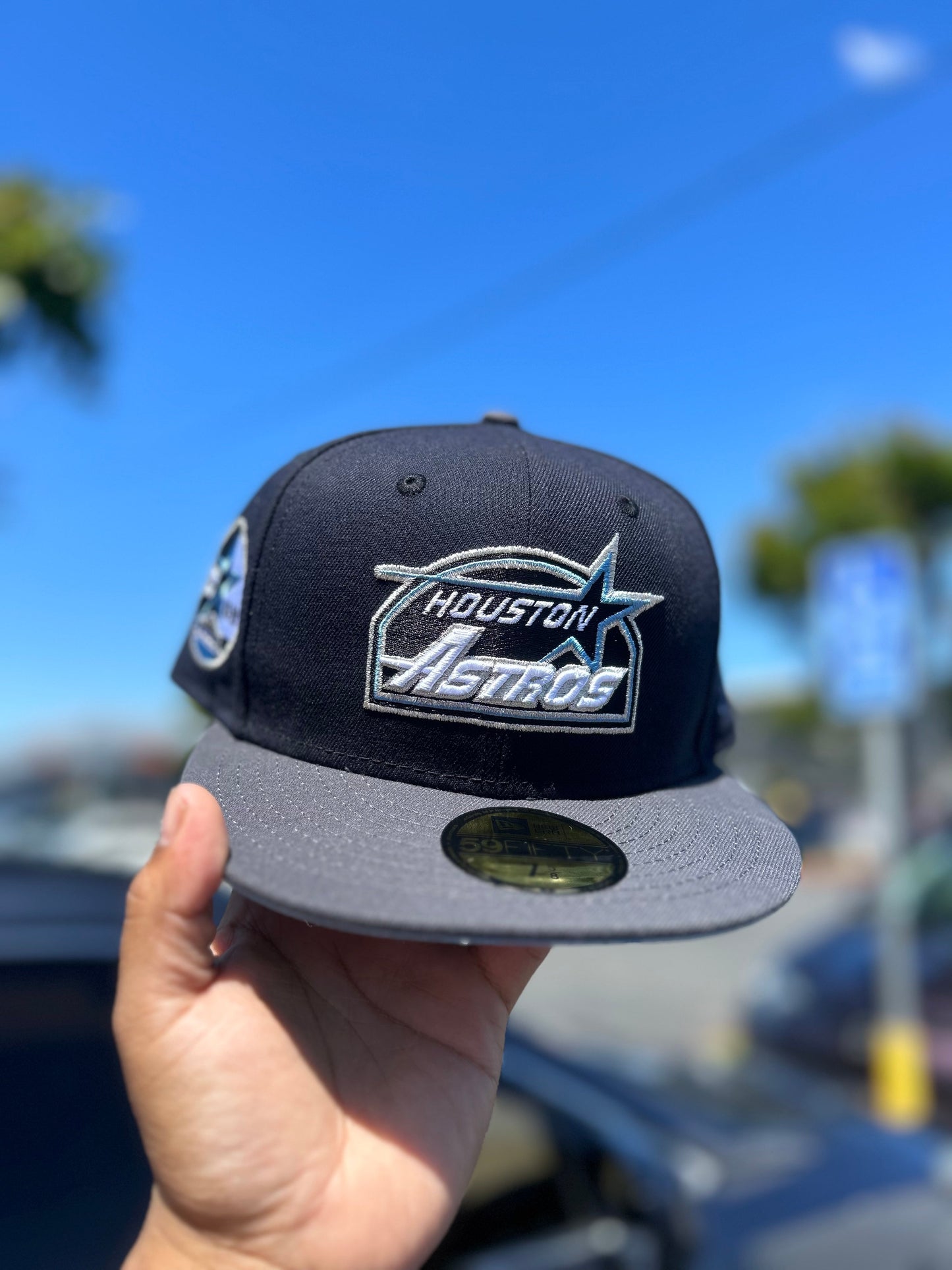 Gorra 5950 Navy/Gris de los Houston Astros