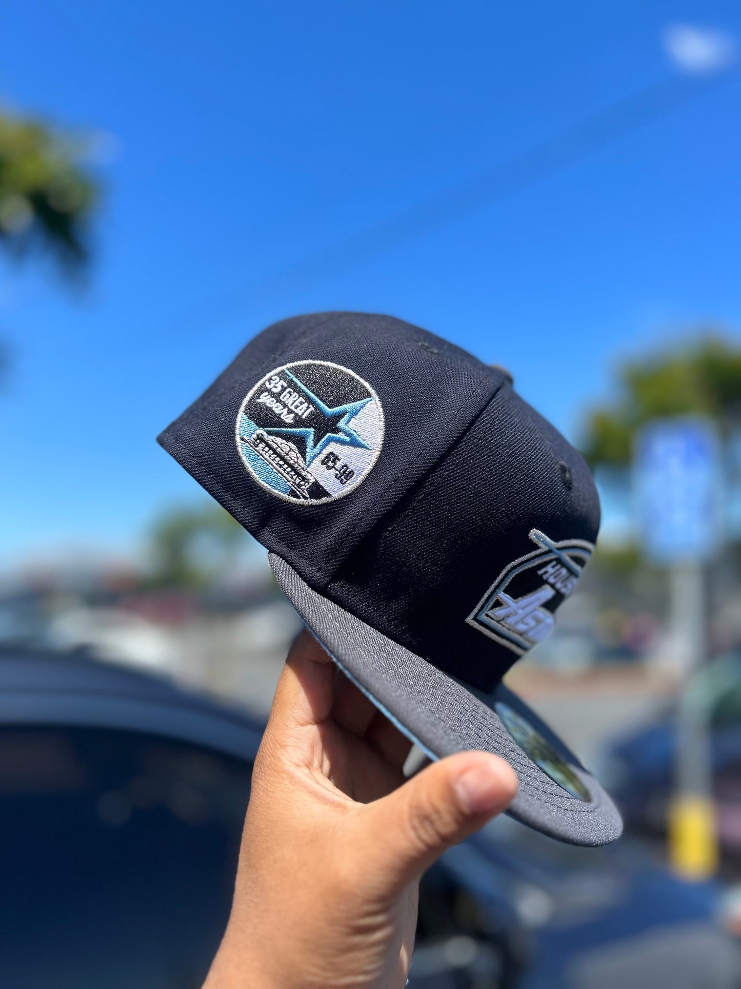 Gorra 5950 Navy/Gris de los Houston Astros