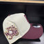 Gorra A-Frame Ajustable 2 Tonos Ivory/Maroon de Los Angeles Dodgers