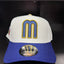 Chapeau A-Frame Ajustable 9Forty Bicolore Blanc/Royal du Mexique