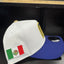 Chapeau A-Frame Ajustable 9Forty Bicolore Blanc/Royal du Mexique
