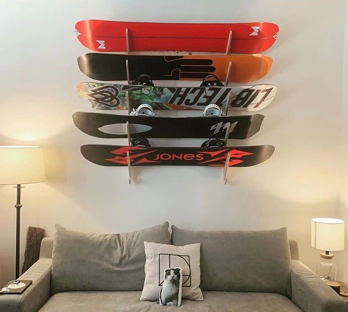 Lifty Premium Snowboard & Ski Wall Rack - Korvel