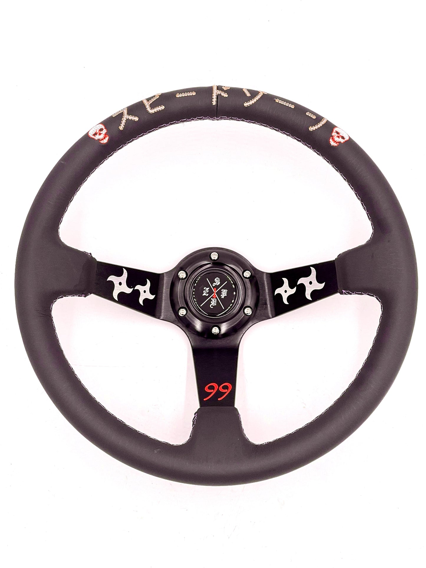 Volante SPDZ1 Ninja - Diseño Negro de Profundidad