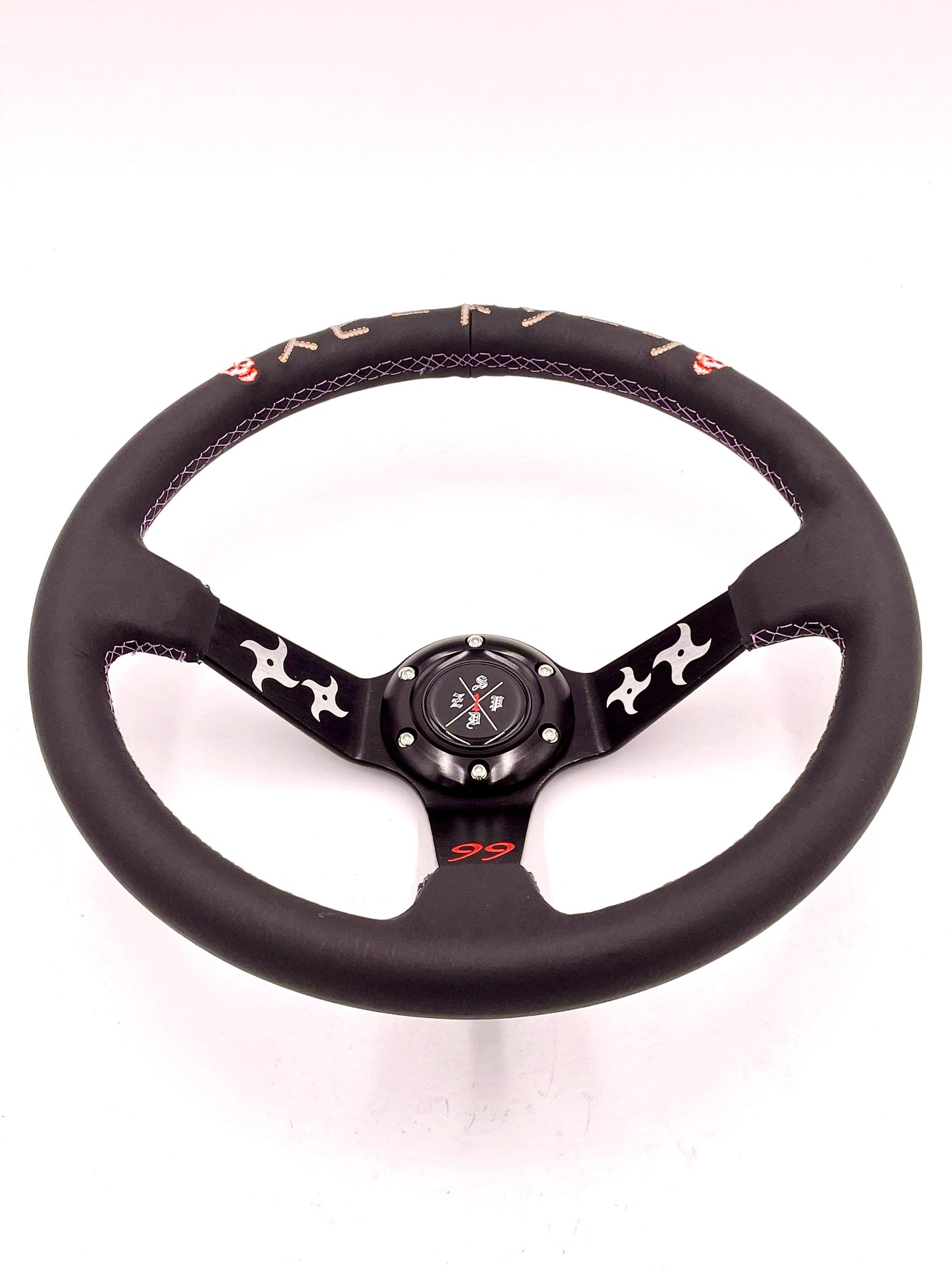 Volante SPDZ1 Ninja - Diseño Negro de Profundidad