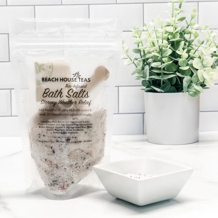 Stormy Weather Tea-Infused Bath Salts - Korvel