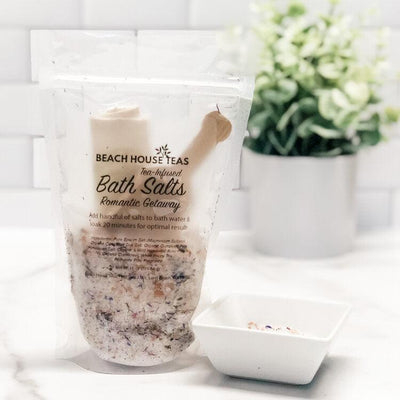 Romantic Getaway Tea-Infused Bath Salts - Korvel