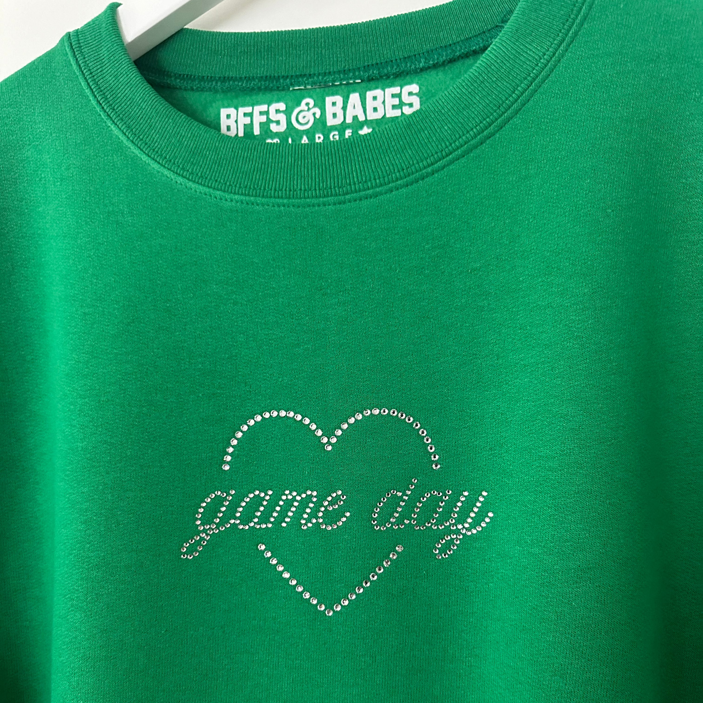 Game Day Shine Rhinestone Sweatshirt