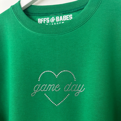 Game Day Shine Rhinestone Sweatshirt