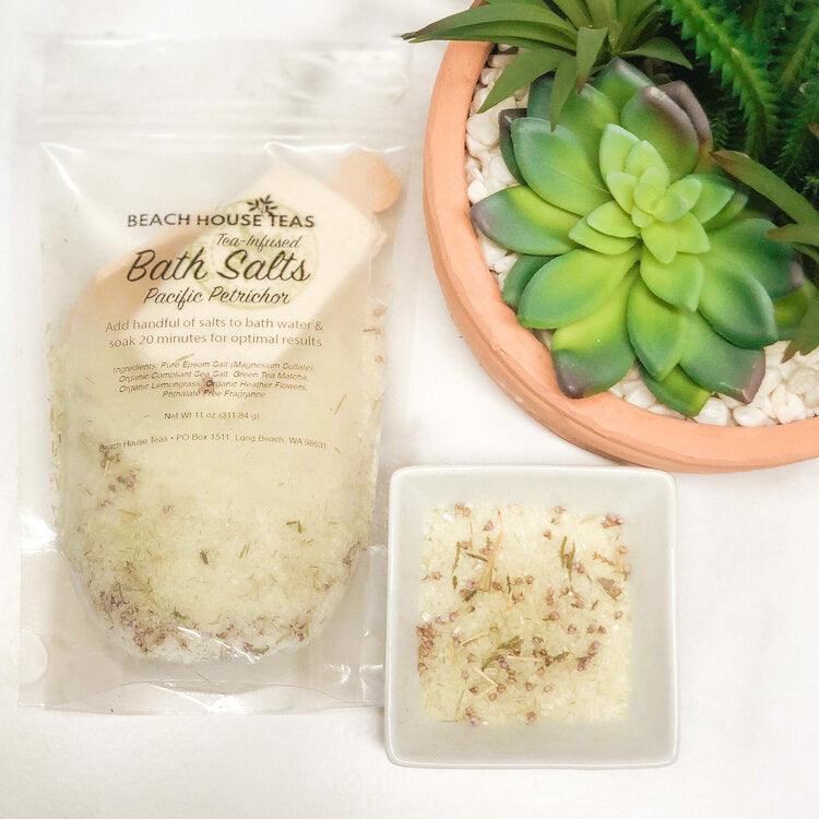 Pacific Petrichor Tea-Infused Bath Salts - Korvel