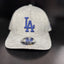 Casquette ajustable 9Forty en coton tissé gris des Los Angeles Dodgers