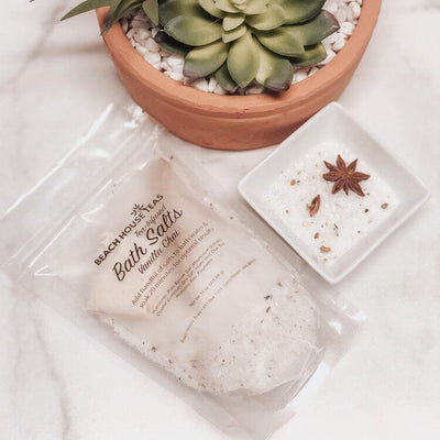 Vanilla Chai Tea-Infused Bath Salts - Korvel