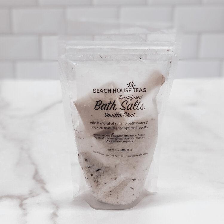 Vanilla Chai Tea-Infused Bath Salts - Korvel