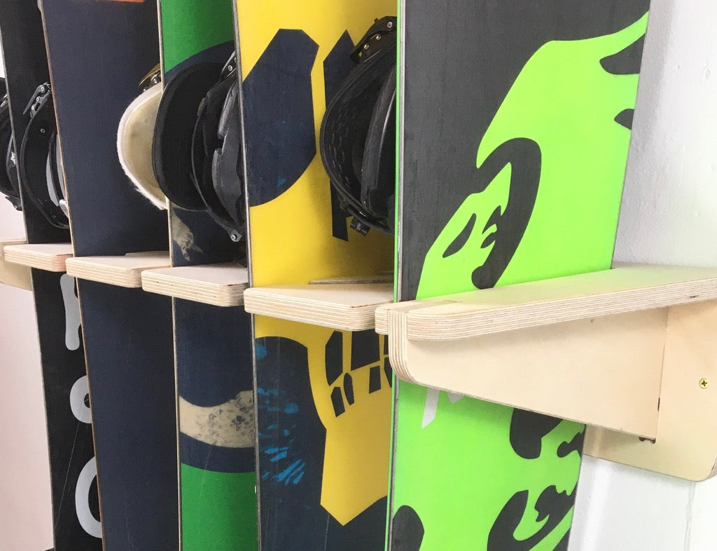 Ponderosa Multi-Functional Snowboard & Ski Wall Rack - Korvel